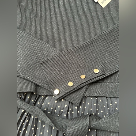 EVER NEW Polka Dot Knit Dress - Picture 4 of 8